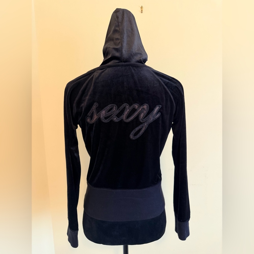 Vintage Victoria’s Secret Sexy Little Things Black “Sexy” Hoodie